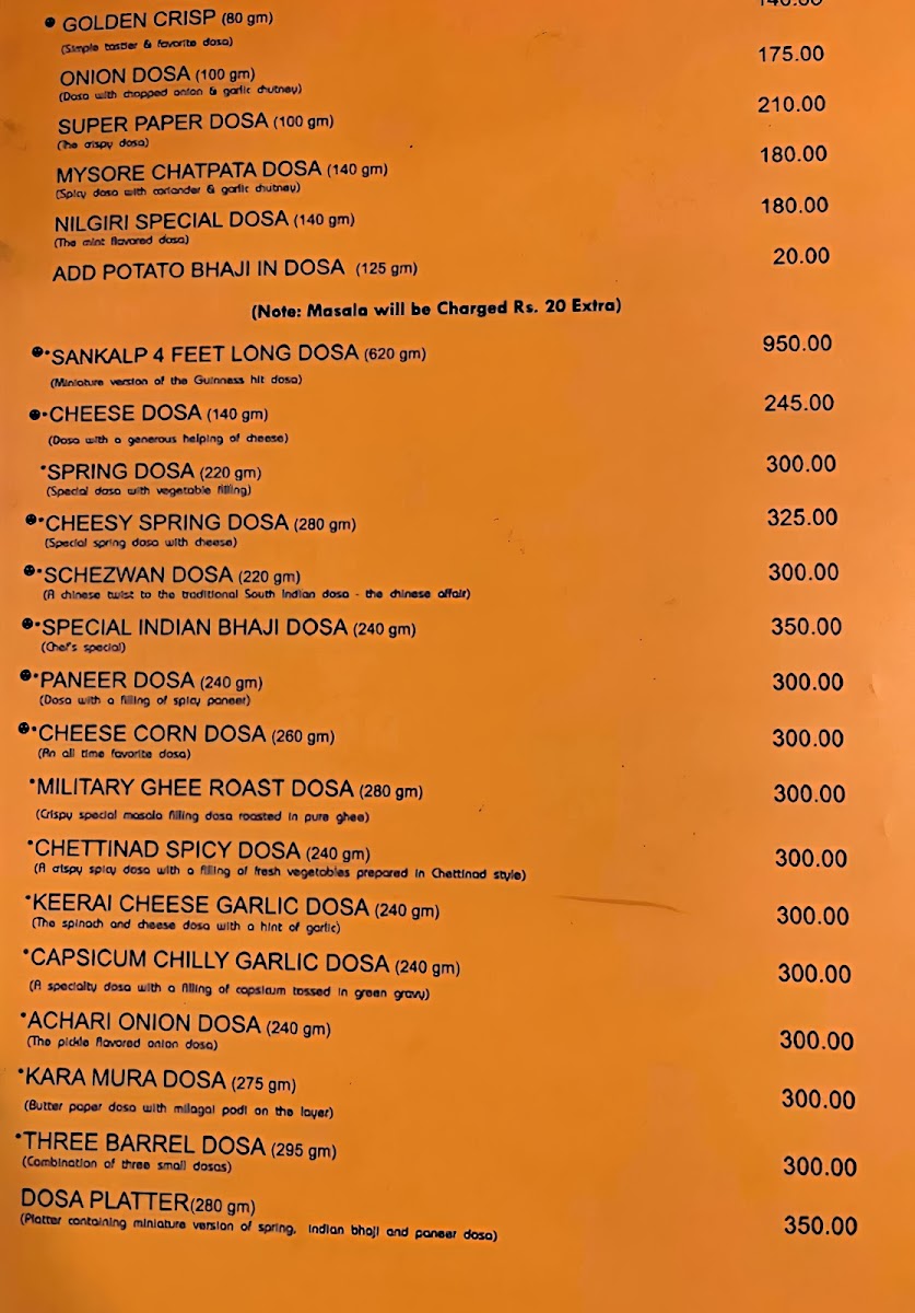 Menu Sankalp Restaurant-4