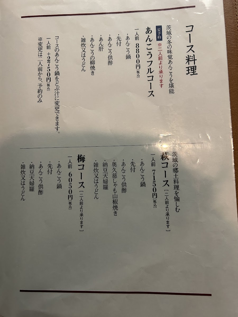 Menu Sansui-4