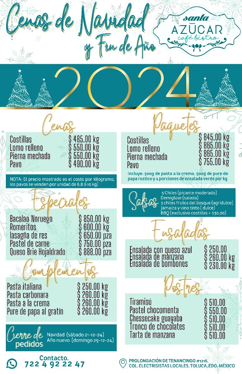 Menu Santa Azúcar-1