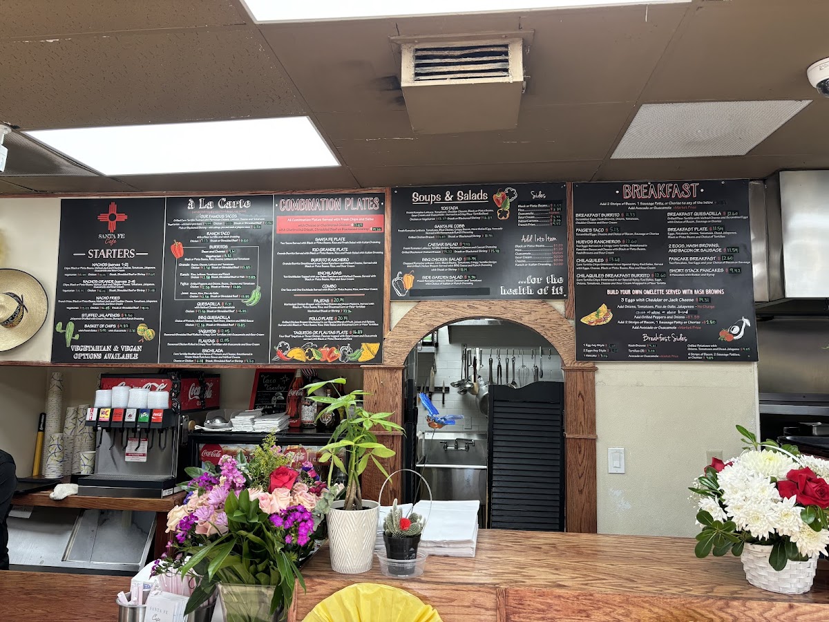 Menu Santa Fe Cafe Restaurant-6
