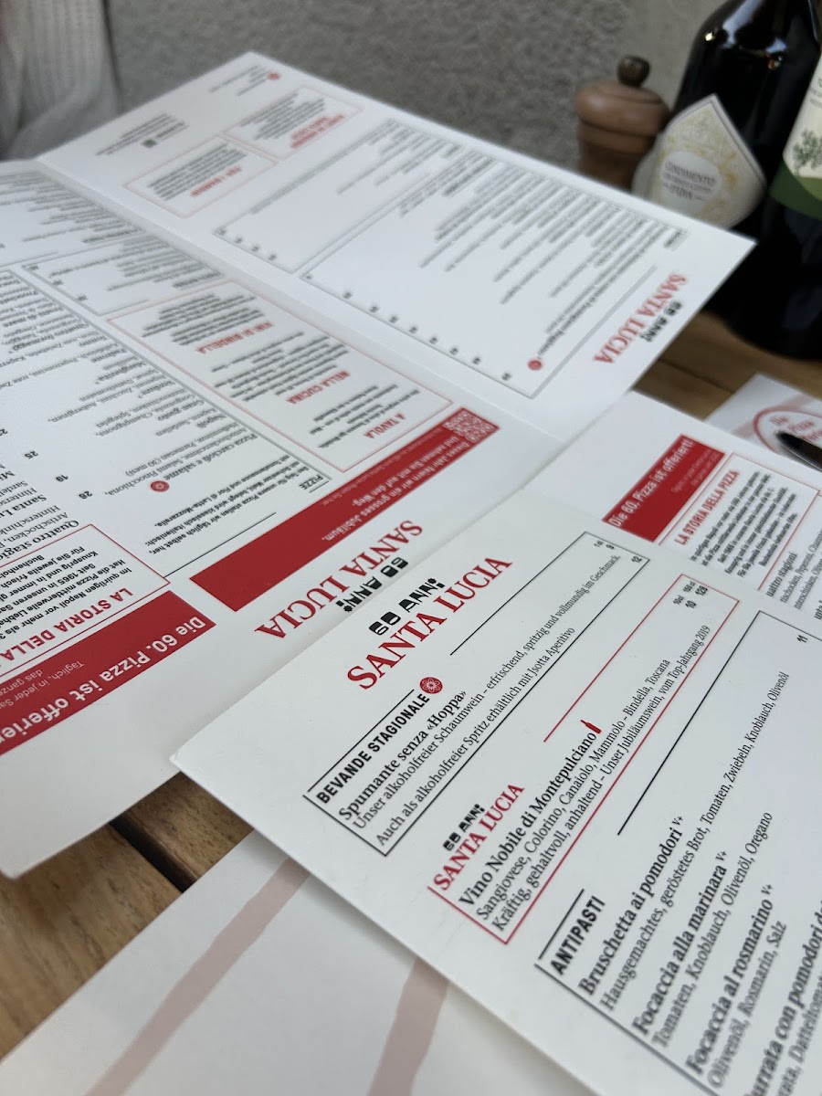 Menu Santa Lucia Altstetten-2