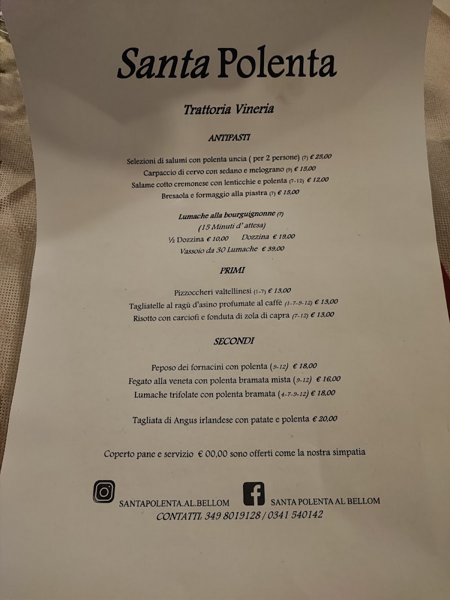Menu Santa Polenta Al Bell'om-5