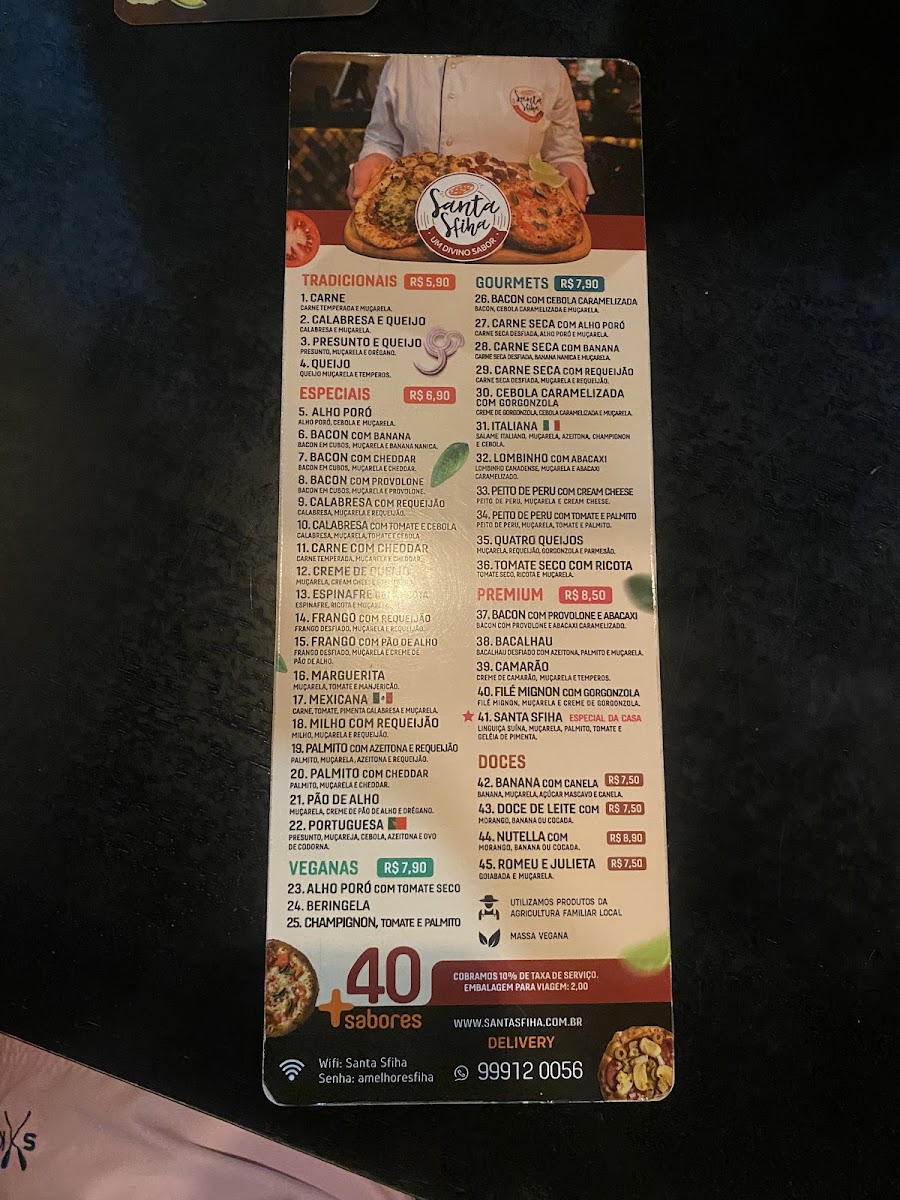 Menu Santa Sfiha-1