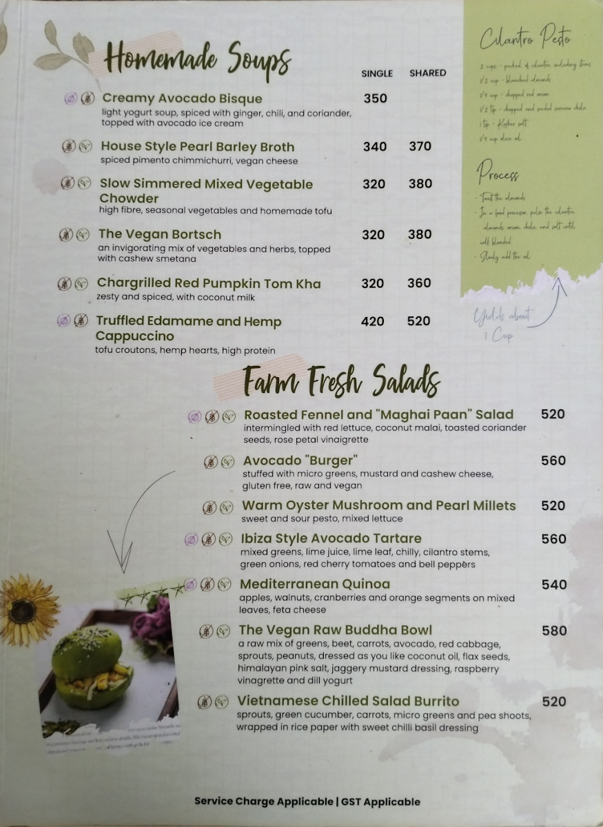 Menu Sante Spa Cuisine-1