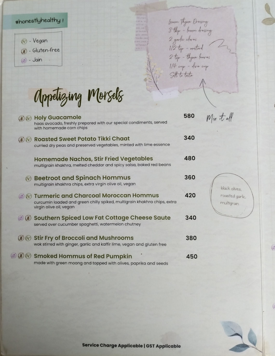 Menu Sante Spa Cuisine-10