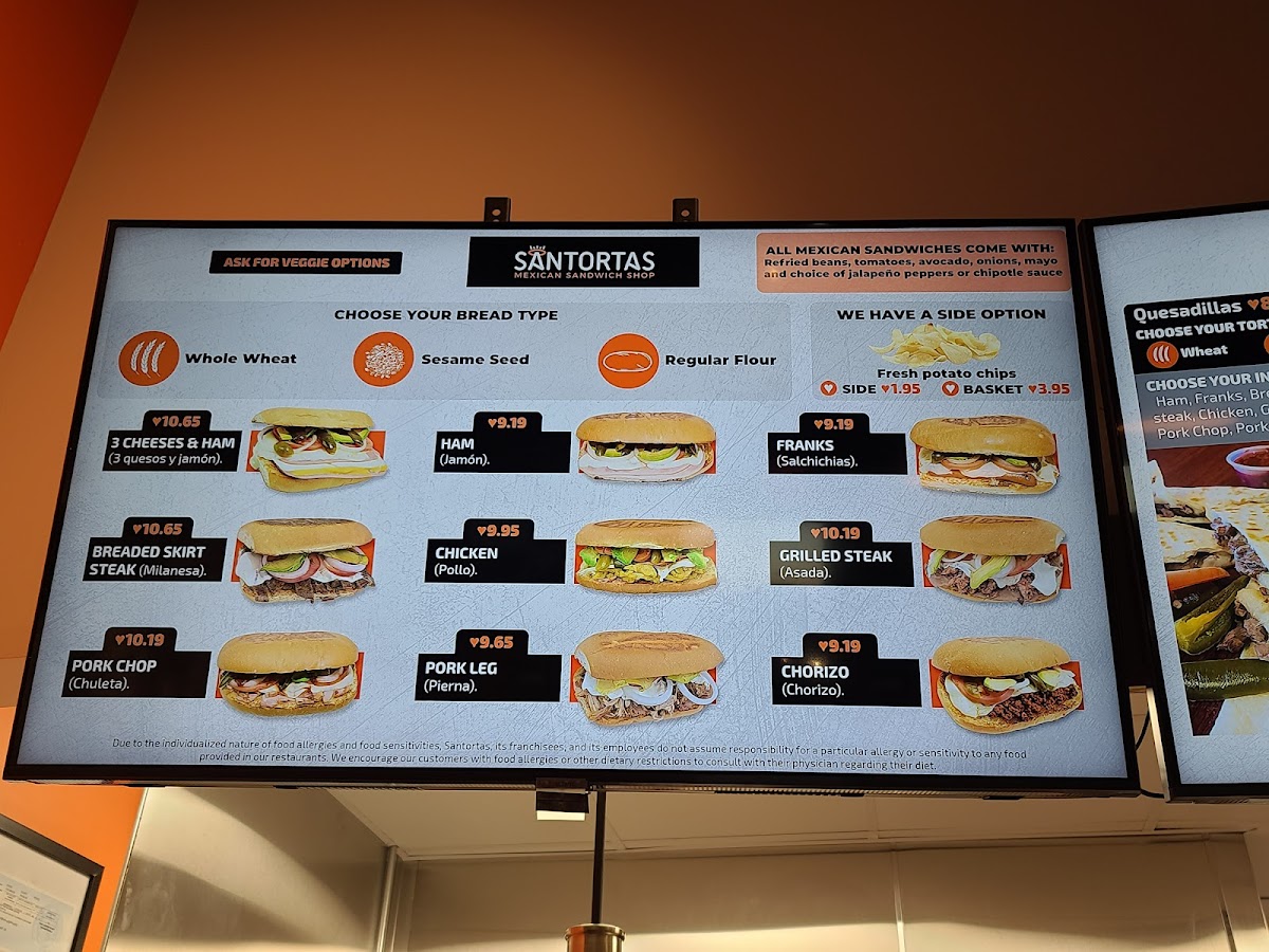 Menu Santortas Mexican Sandwiches-10