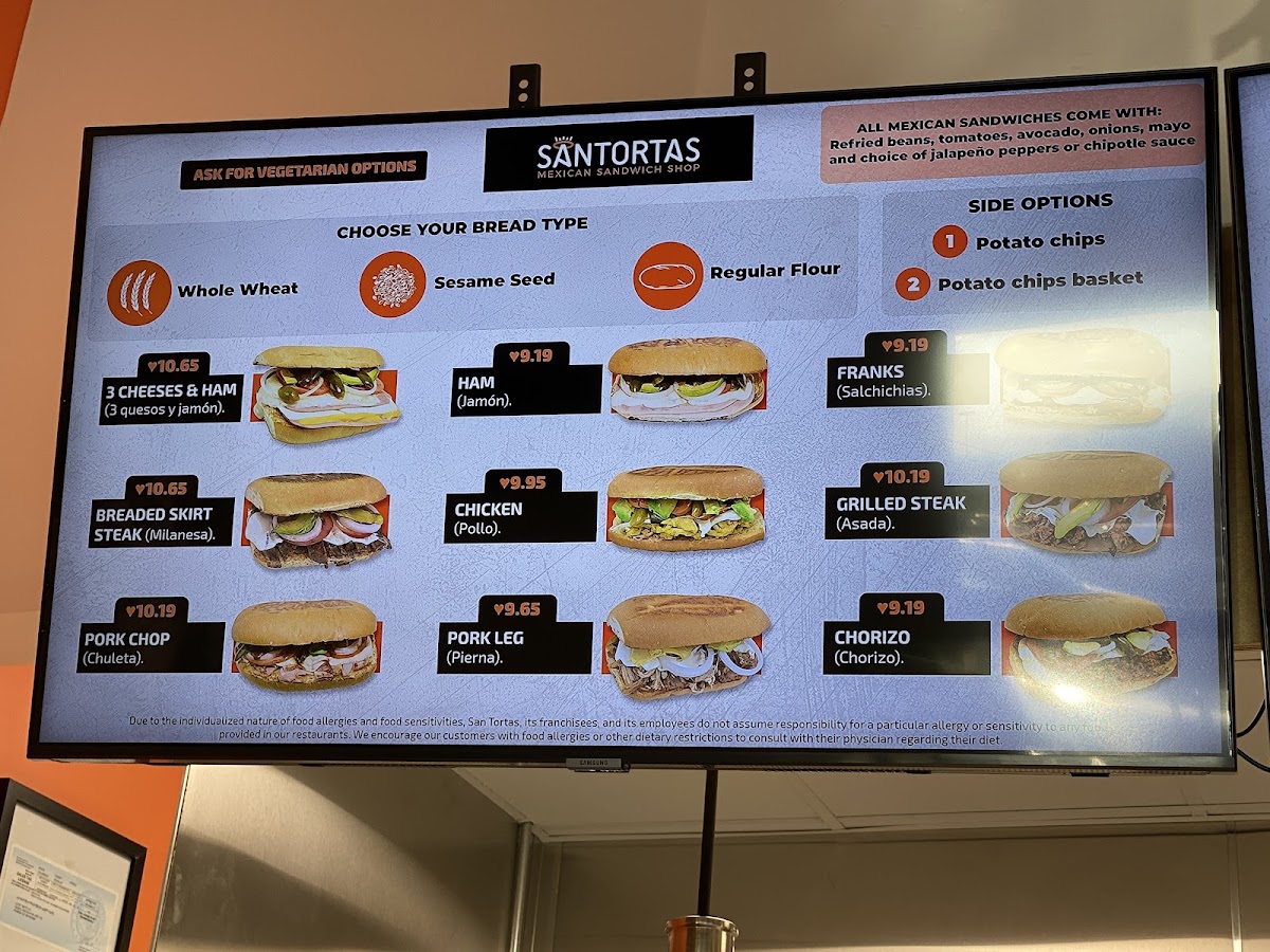 Menu Santortas Mexican Sandwiches-6