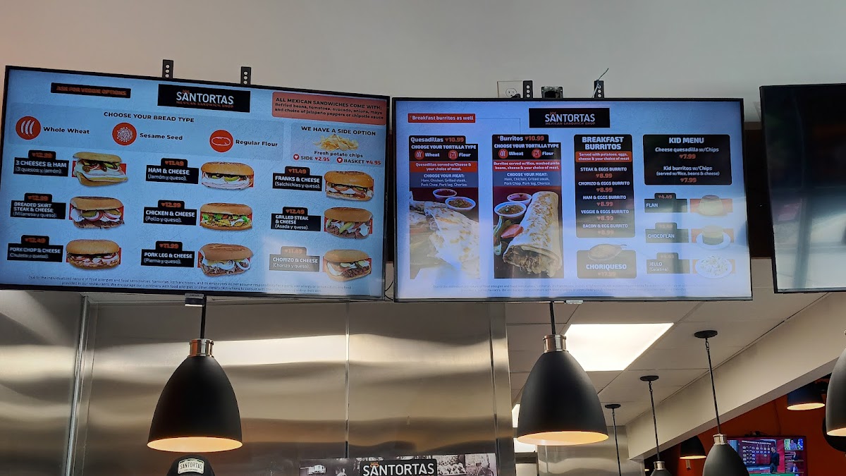 Menu Santortas Mexican Sandwiches-9