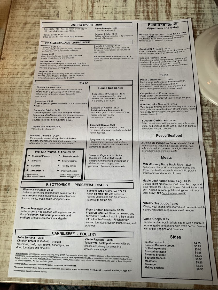 Menu Sapori Trattoria-9