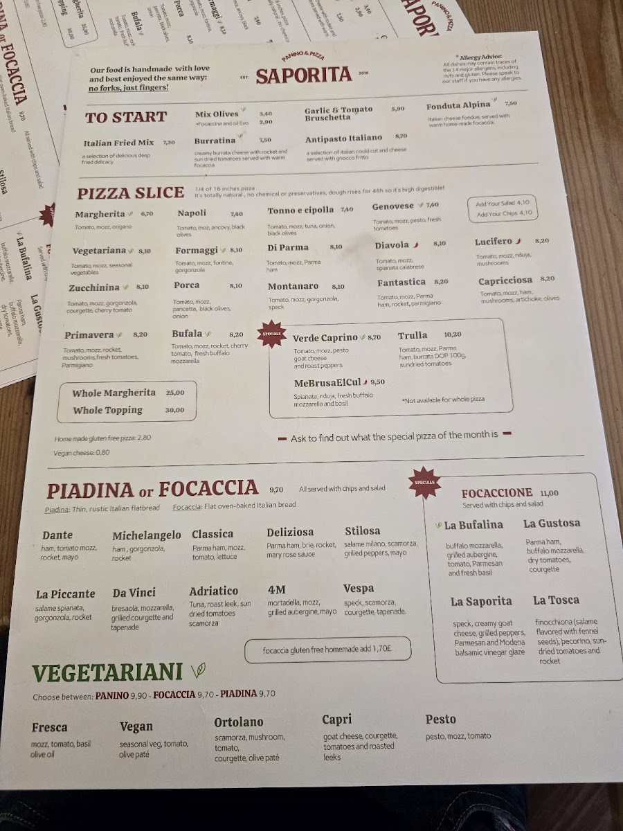 Menu Saporita-1