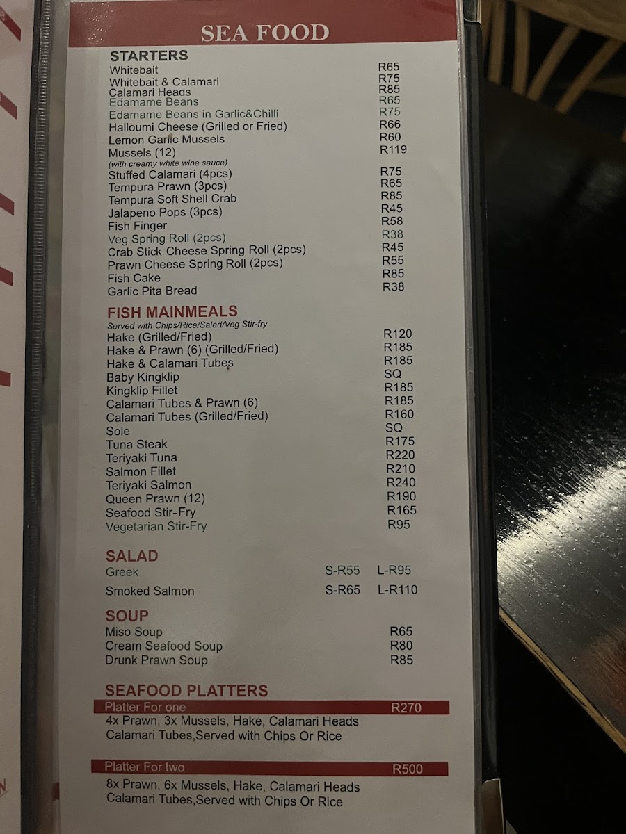 Menu Sapphire Sushi Restaurant-6