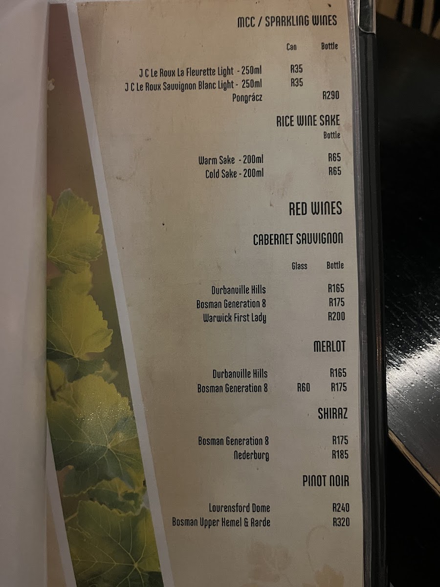 Menu Sapphire Sushi Restaurant-8