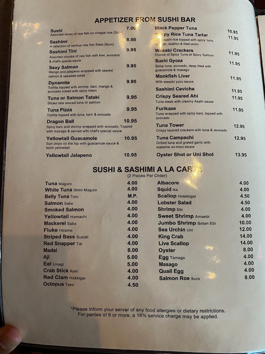 Menu Sapporo Sushi-2