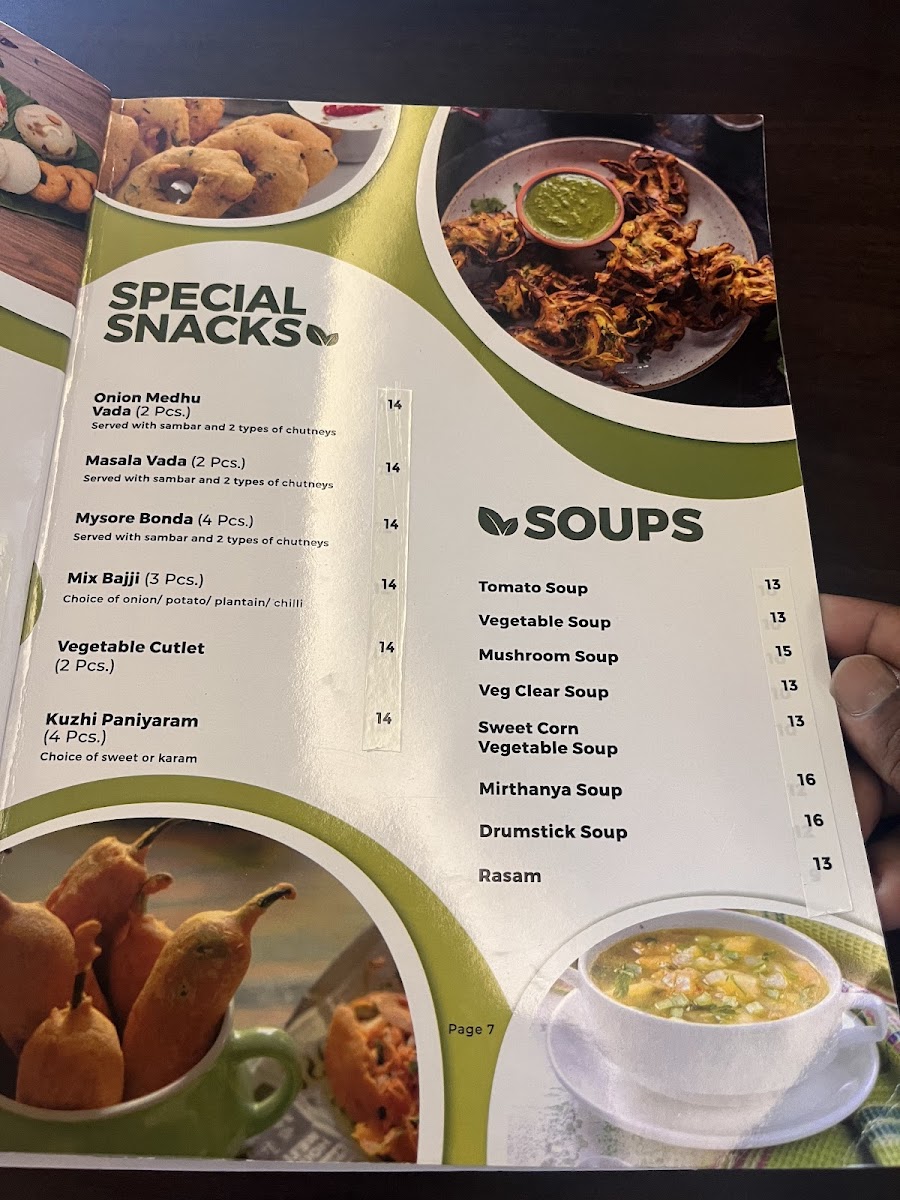 Menu Saravanaa Bhavan Oud Metha-10