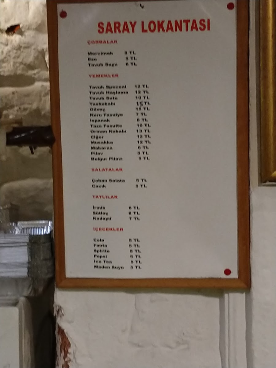 Menu Saray Lokantasi-6