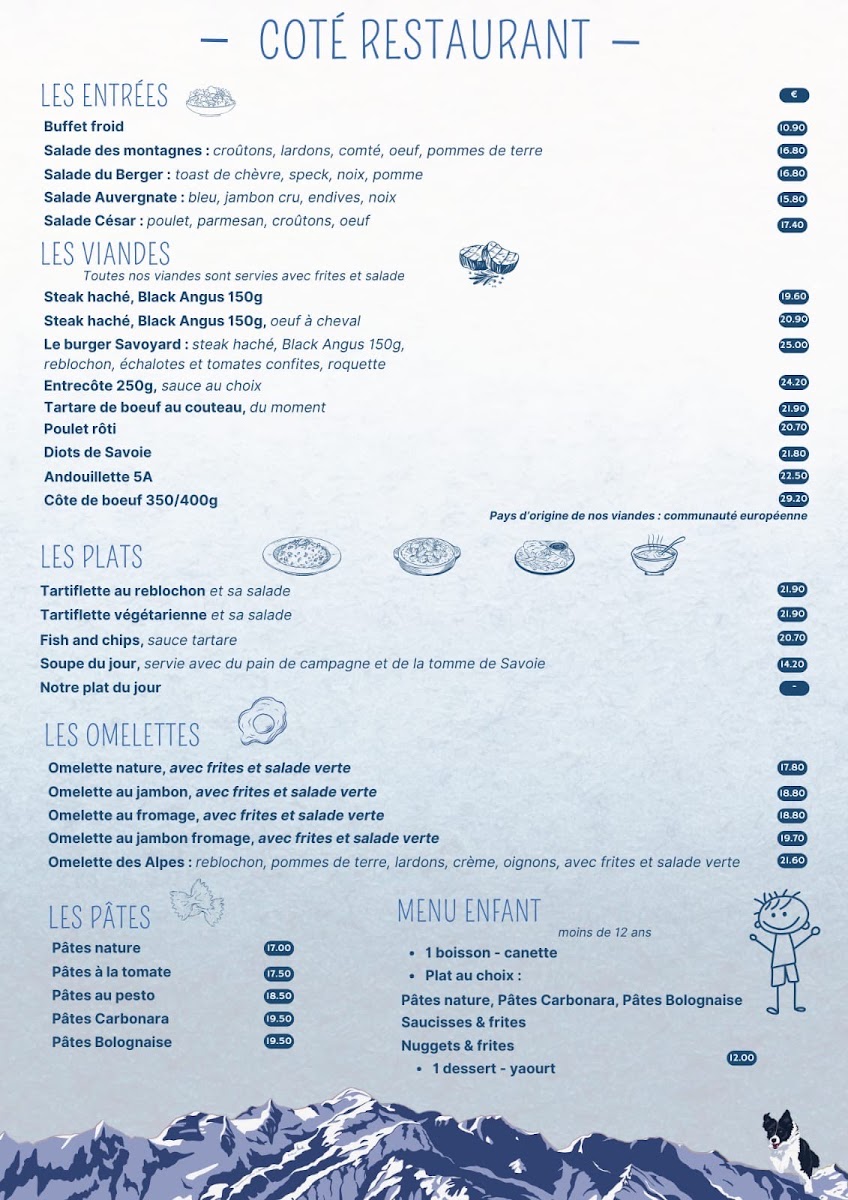 Menu Sarl Le Desert Blanc-1