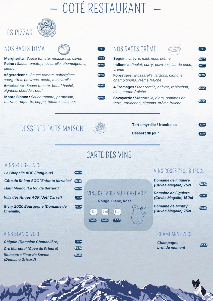 Menu Sarl Le Desert Blanc-2