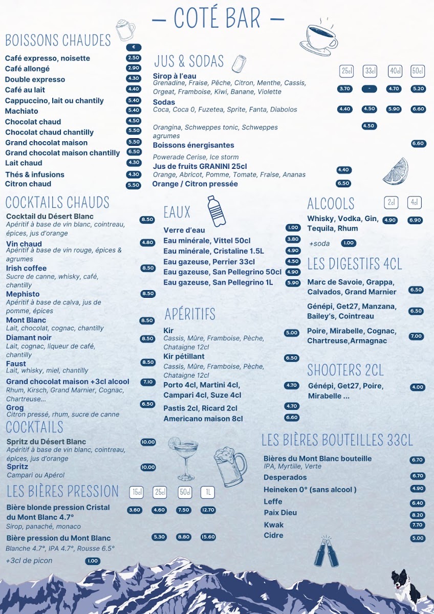 Menu Sarl Le Desert Blanc-3