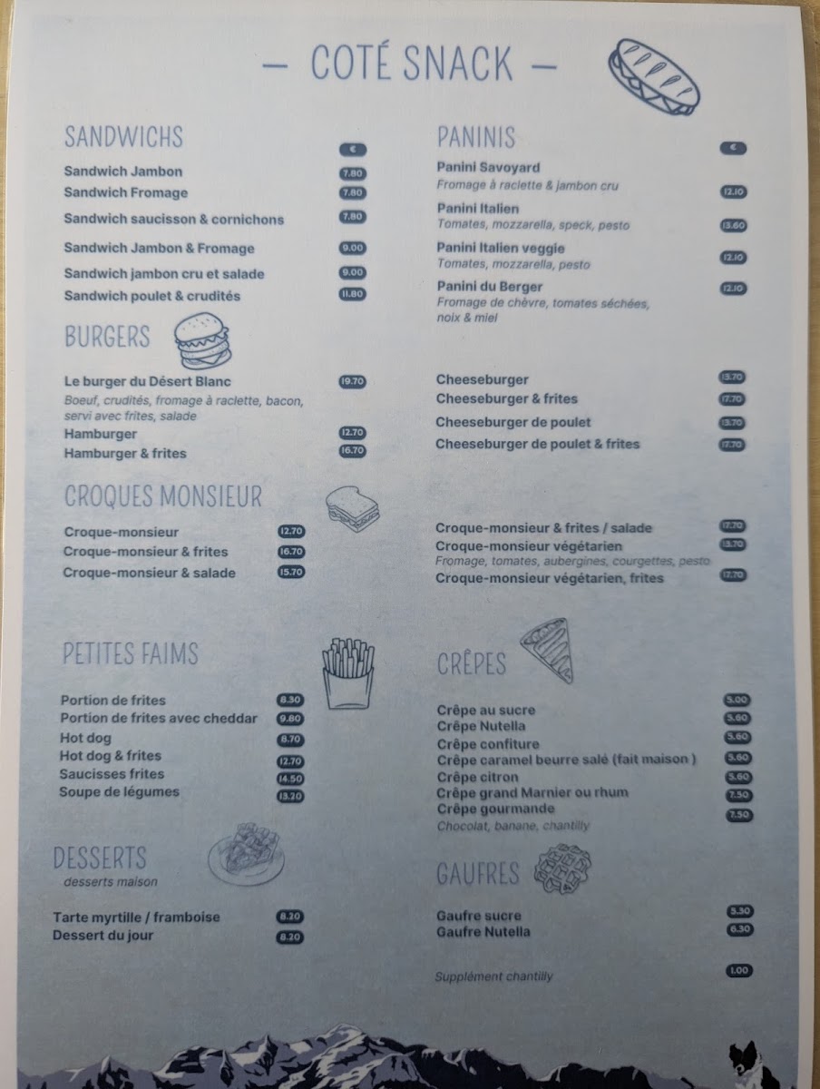 Menu Sarl Le Desert Blanc-8