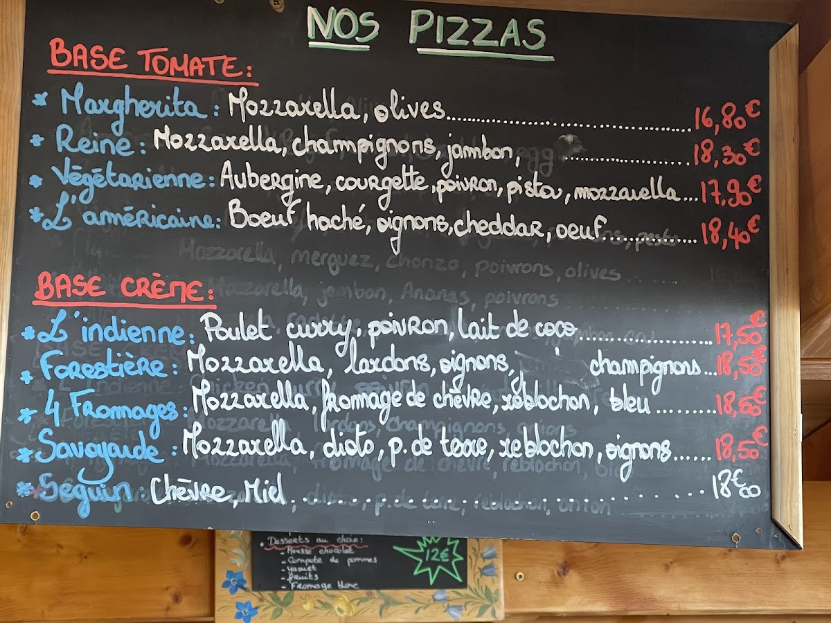 Menu Sarl Le Desert Blanc-9