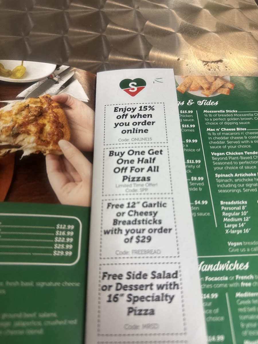 Menu Sarpino's Pizzeria Miramar-5
