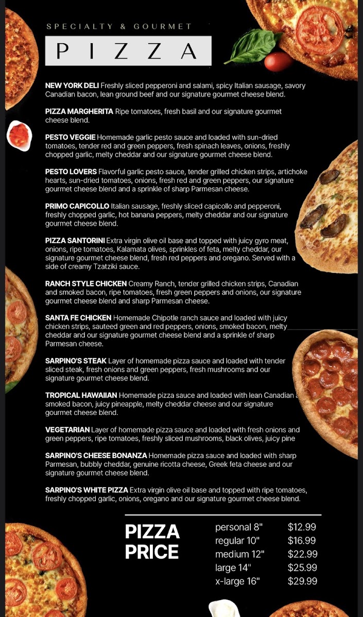 Menu Sarpino's Pizzeria Miramar-6
