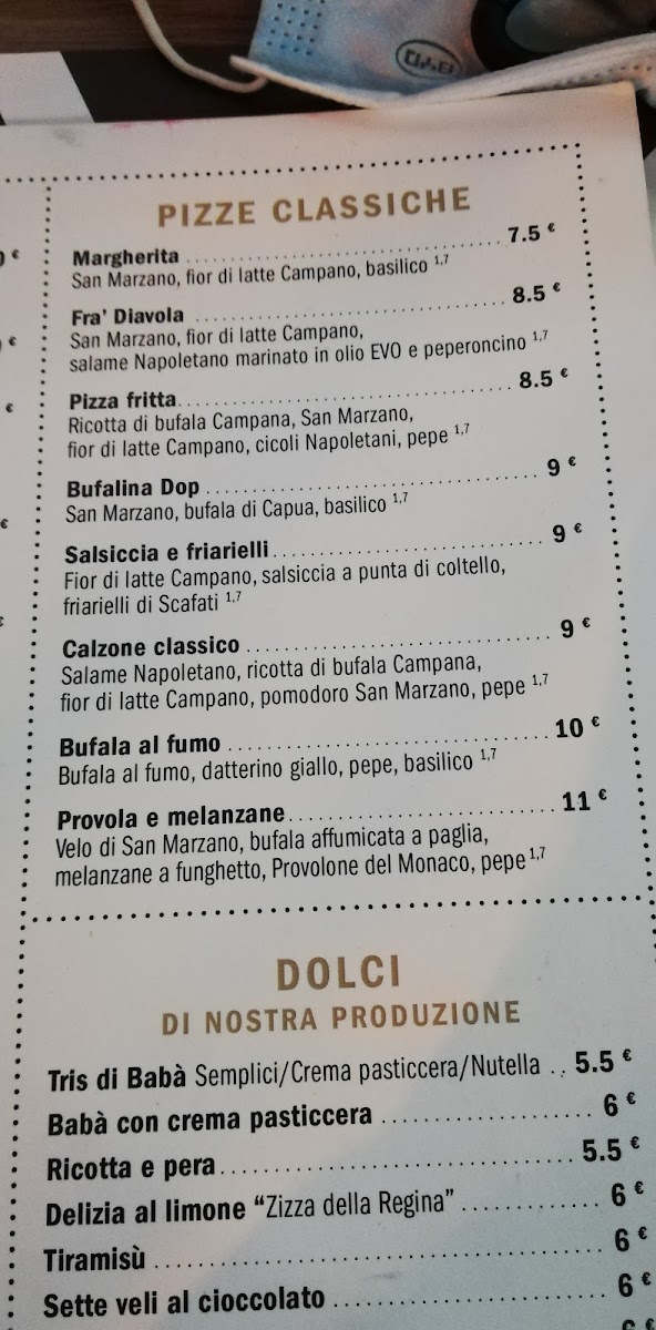 Menu Sarusso Pizza E Bollicine Pizzeria Napoletana-10