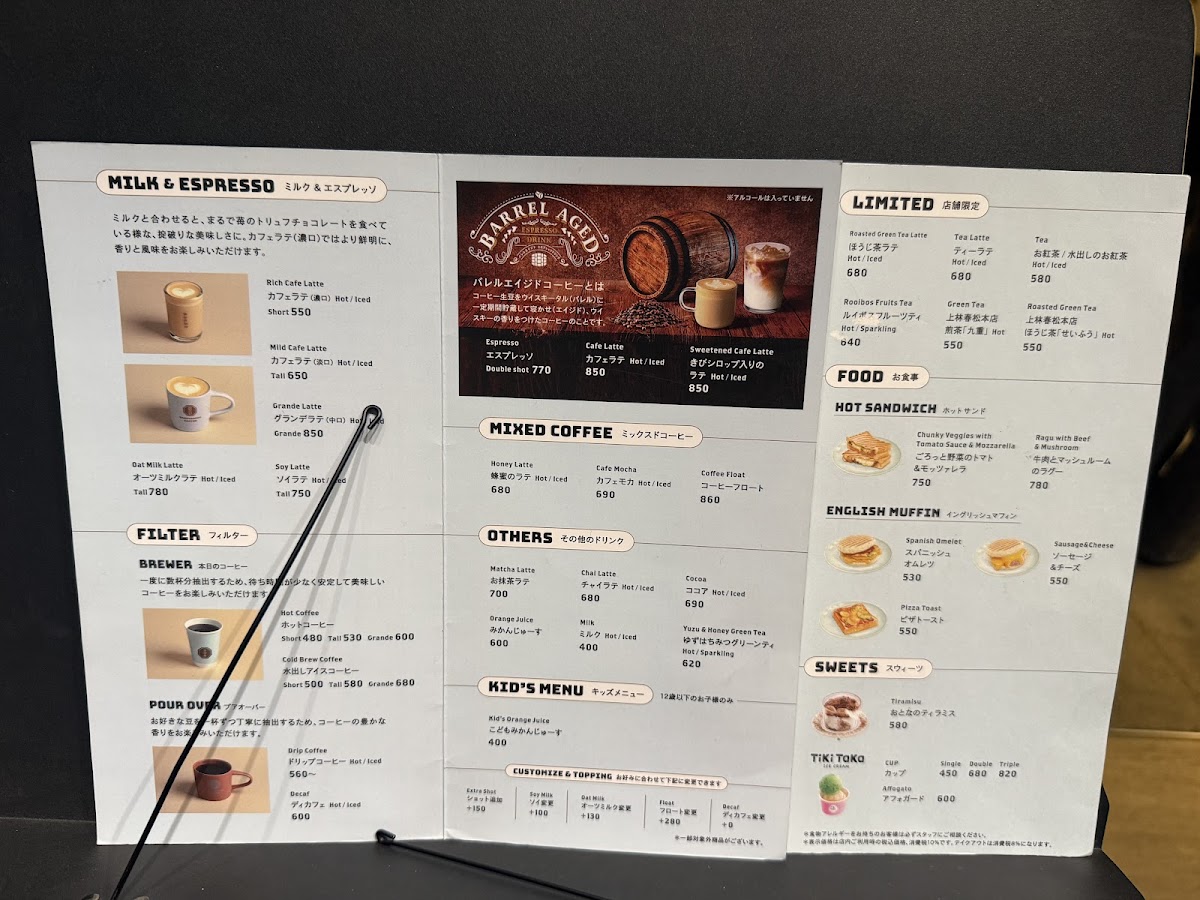 Menu Sarutahiko Coffee The Bridge-7
