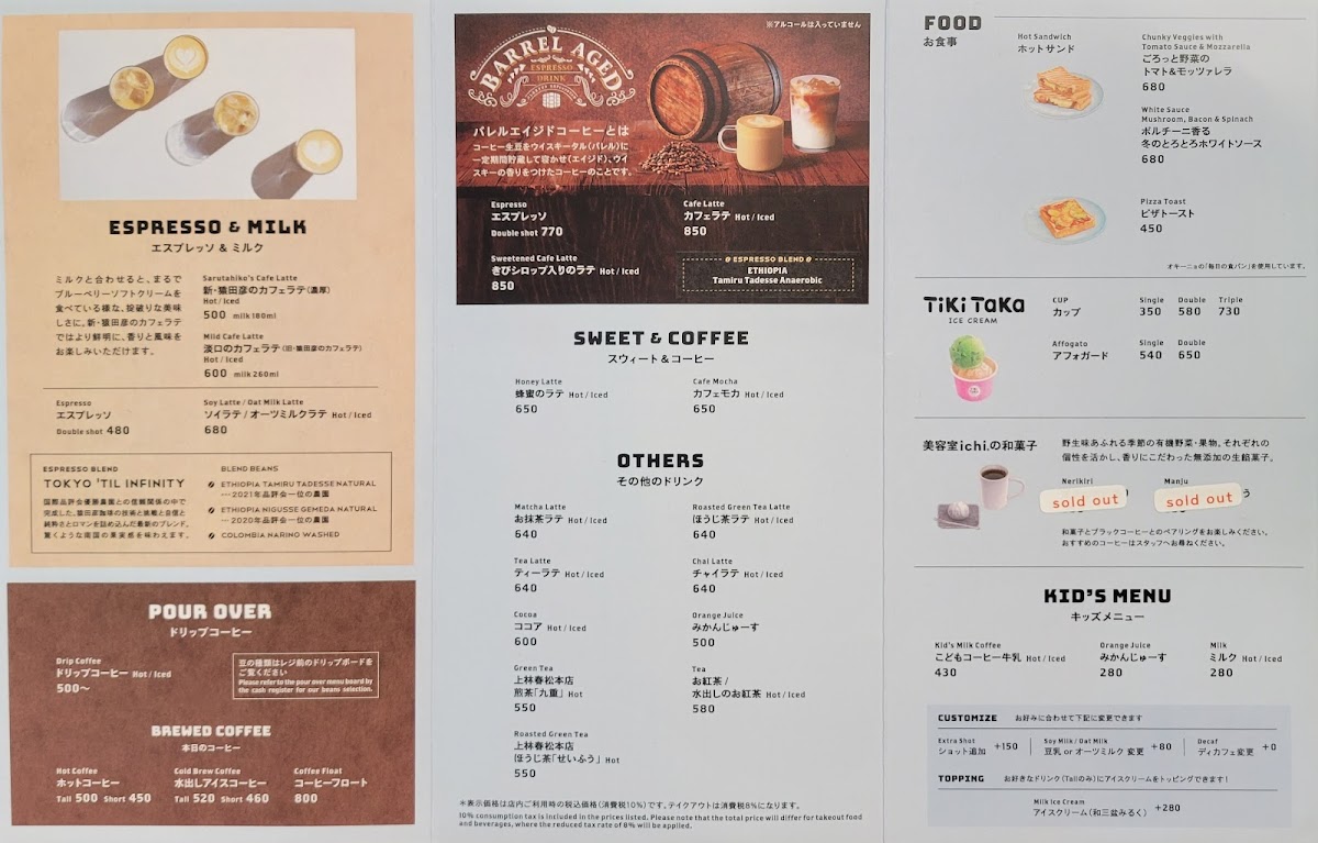 Menu Sarutahiko Coffee The Bridge-9