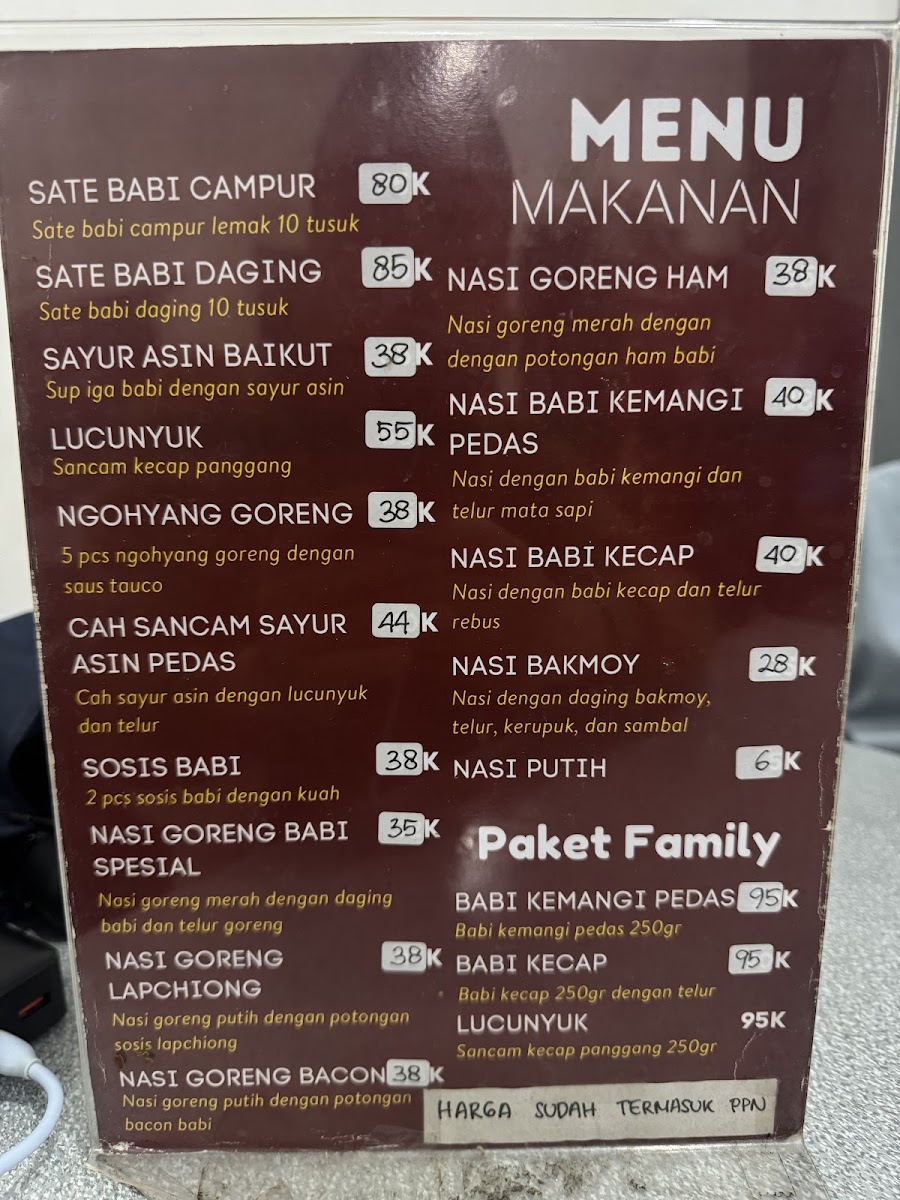 Menu Sate Babi Klenteng (Cabang)-3