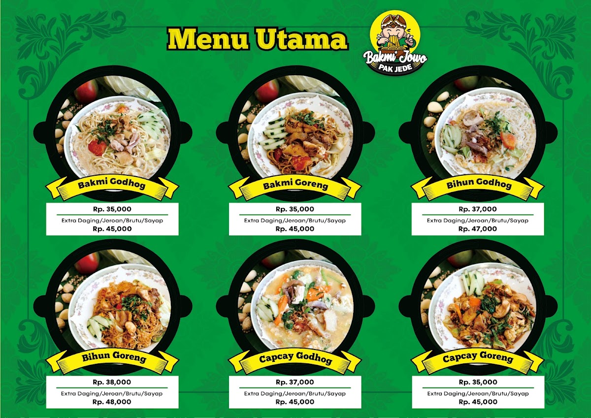 Menu Sate Klathak Dan Bakmi Jowo Pak Jede, Bendungan Hilir-5
