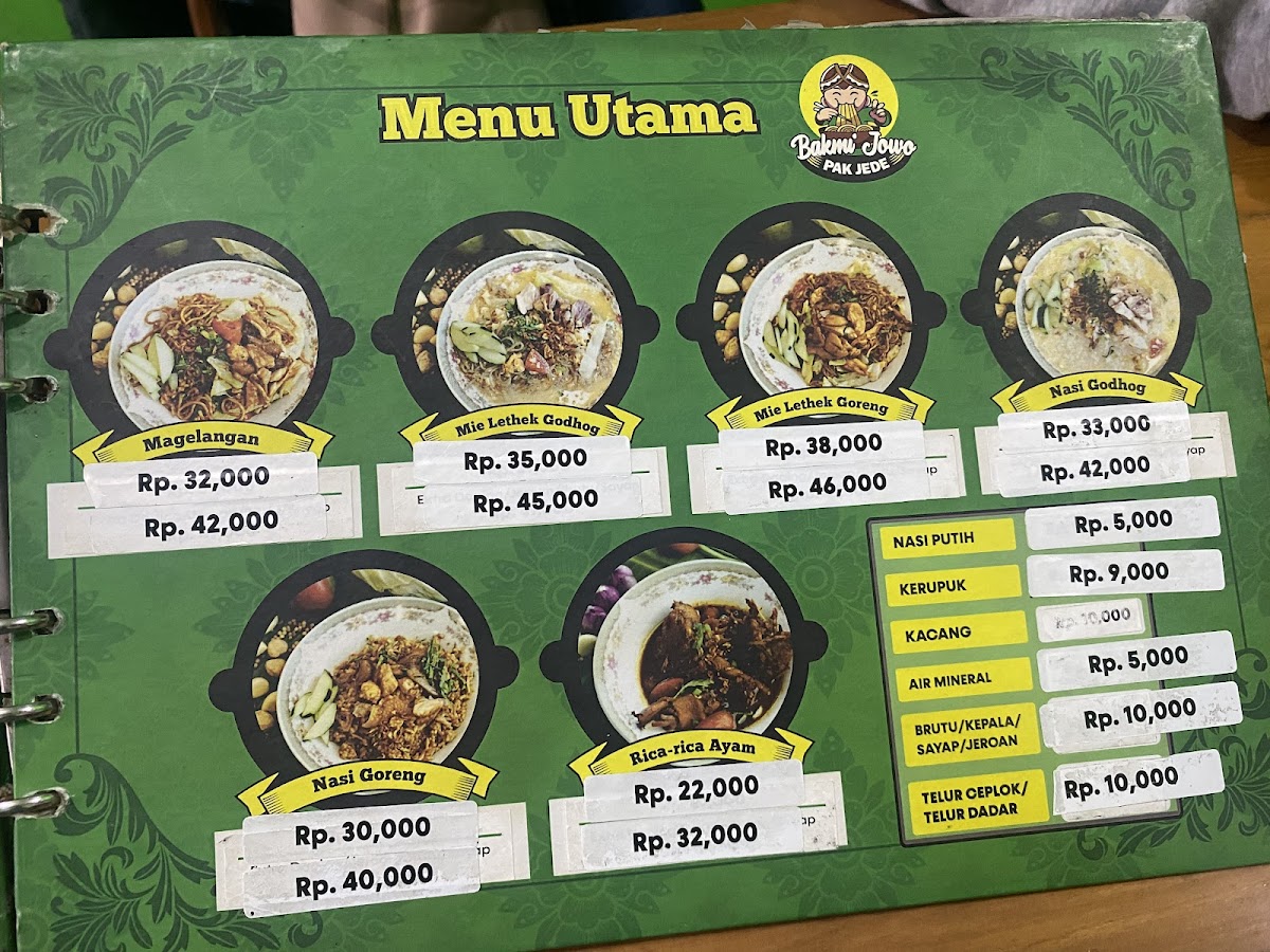 Menu Sate Klathak Dan Bakmi Jowo Pak Jede, Bendungan Hilir-6