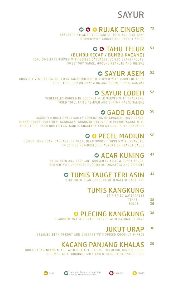 Menu Sate Senayan, Cinere-1