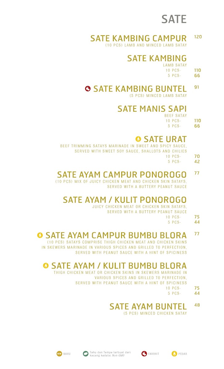 Menu Sate Senayan, Cinere-4