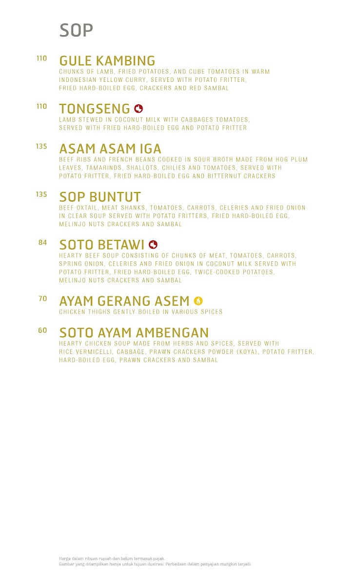 Menu Sate Senayan, Cinere-9