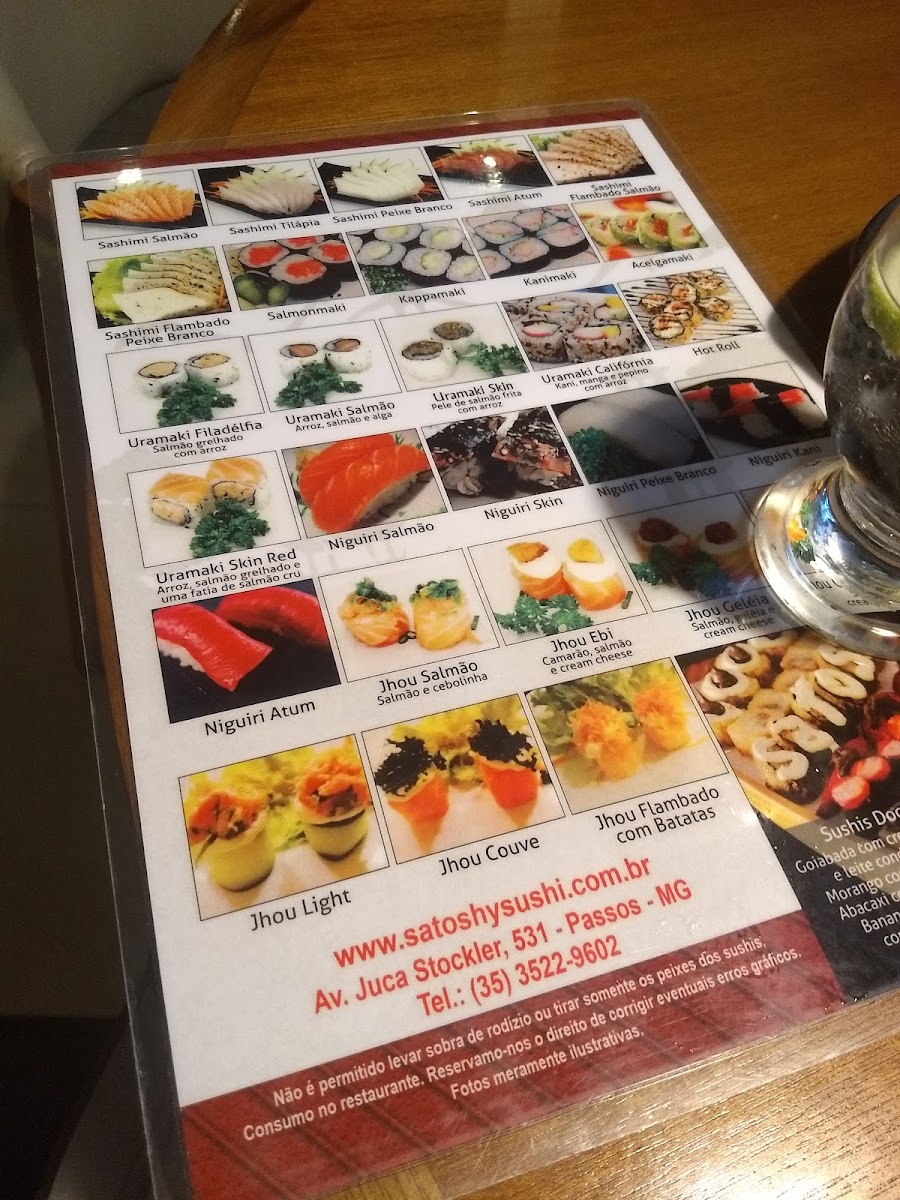 Menu Satoshy Sushi Bar-3