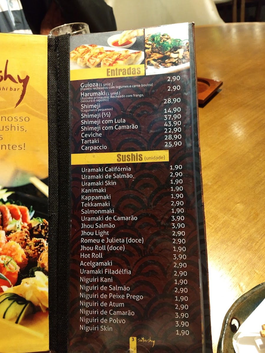 Menu Satoshy Sushi Bar-4