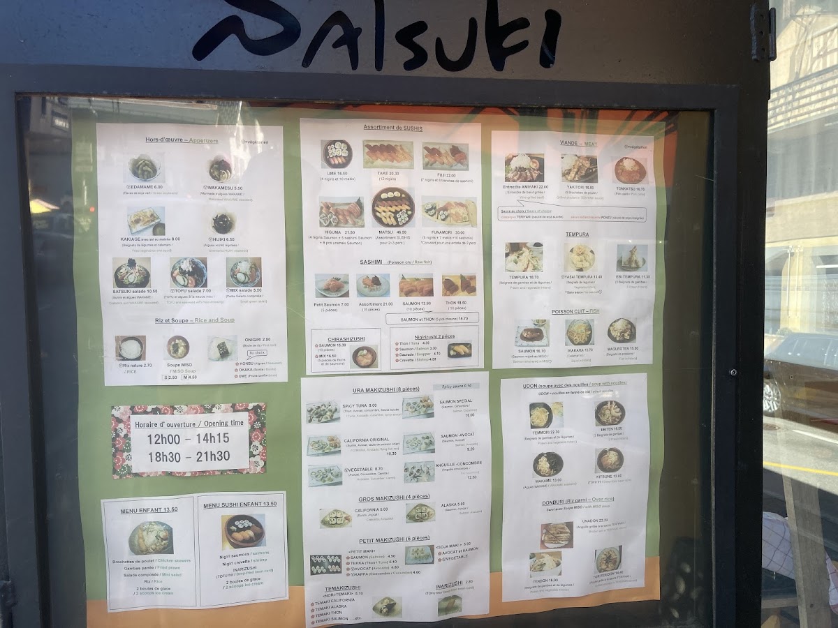Menu Satsuki-7