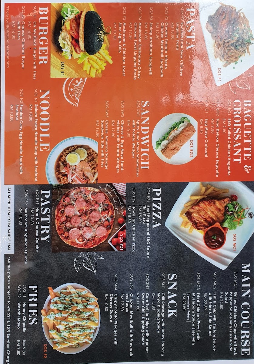 Menu Sauce Of Soul Cafe-1