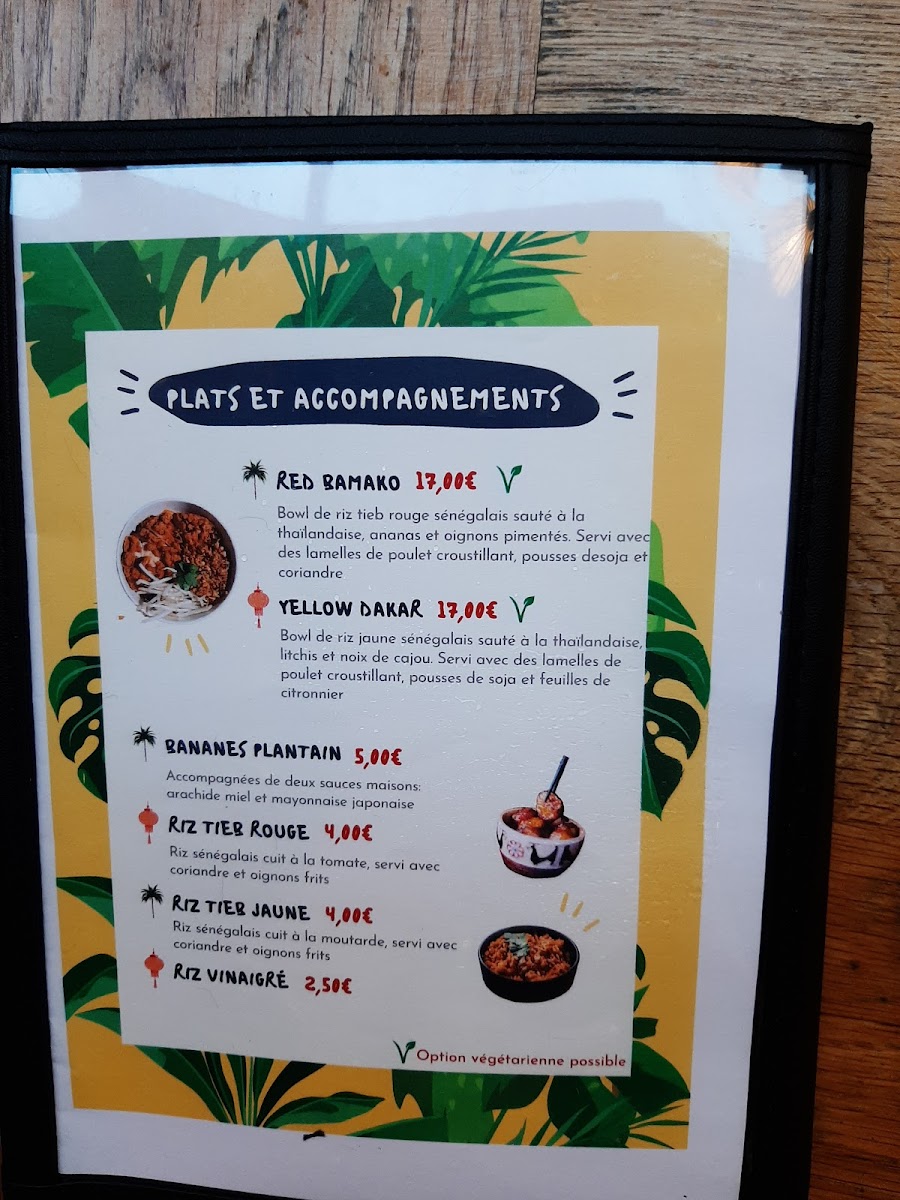 Menu Savane & Mousson Streetfood - St Maur-10