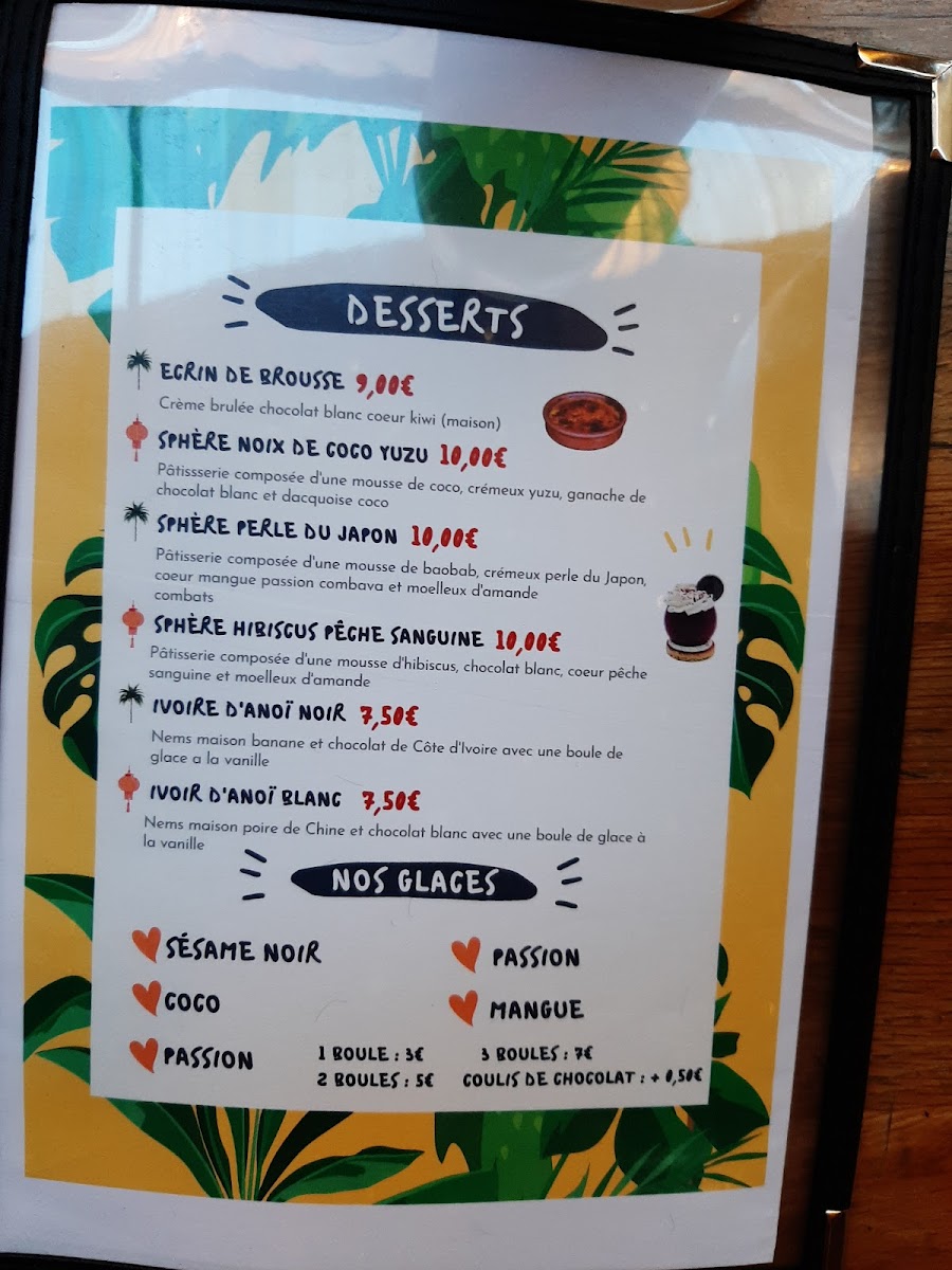 Menu Savane & Mousson Streetfood - St Maur-8