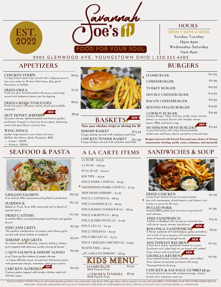 Menu Savannah Joe's-2