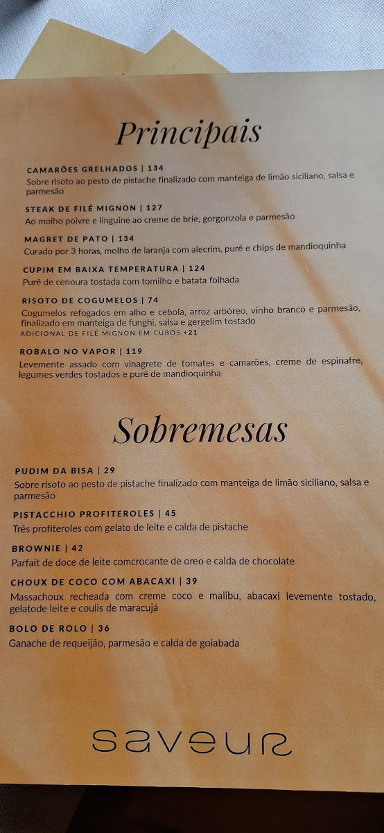Menu Saveur Bistrot-3
