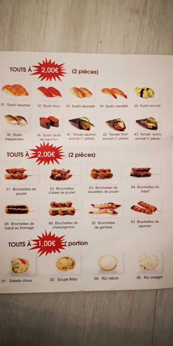 Menu Saveur D'asie-2