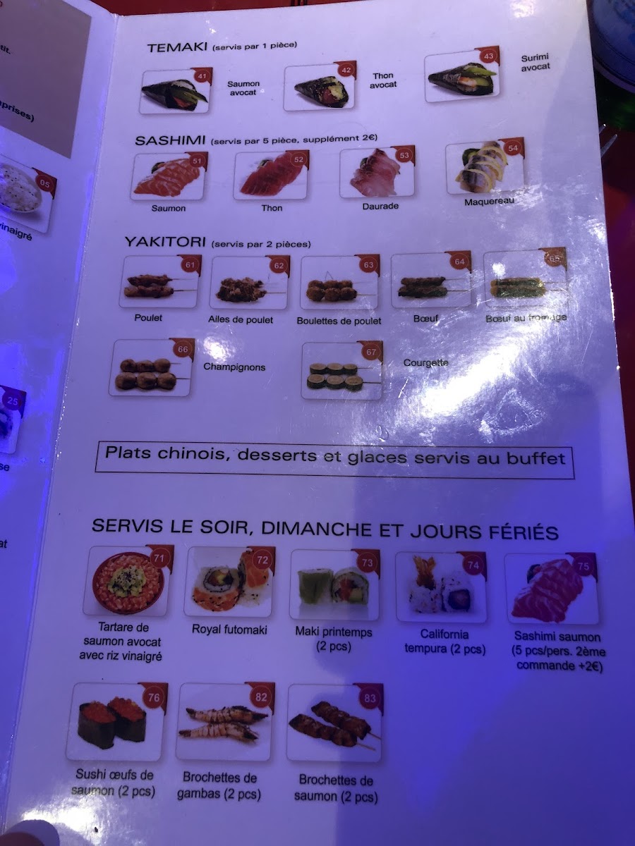 Menu Saveur D'asie-9