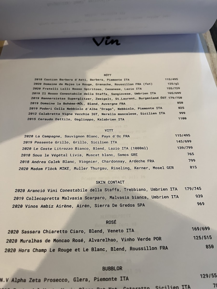 Menu Savoj Pizza Vasastan-10