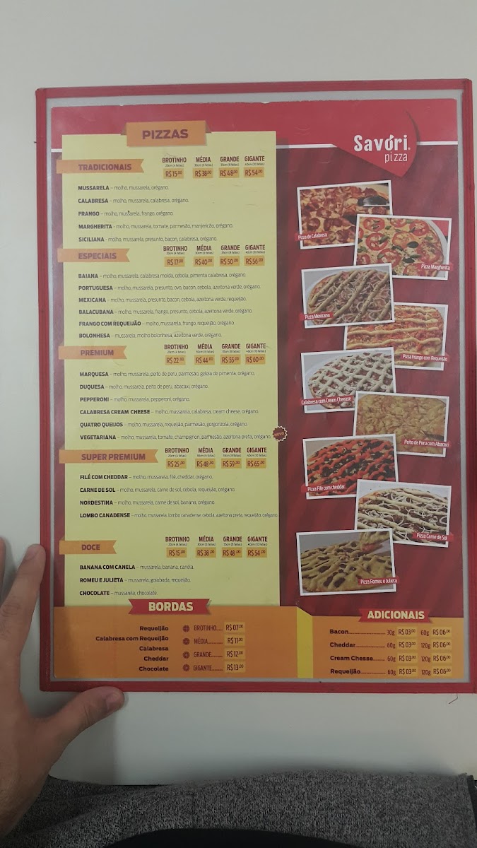 Menu Savóri Pizza Morada Do Sol-4