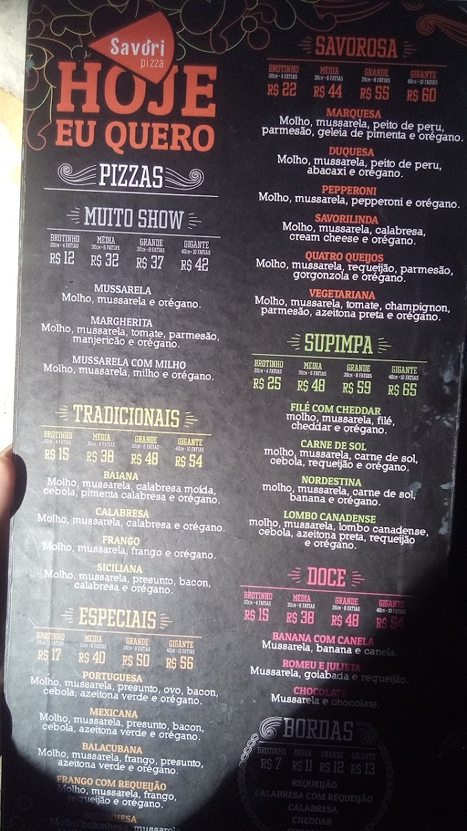 Menu Savóri Pizza Morada Do Sol-6