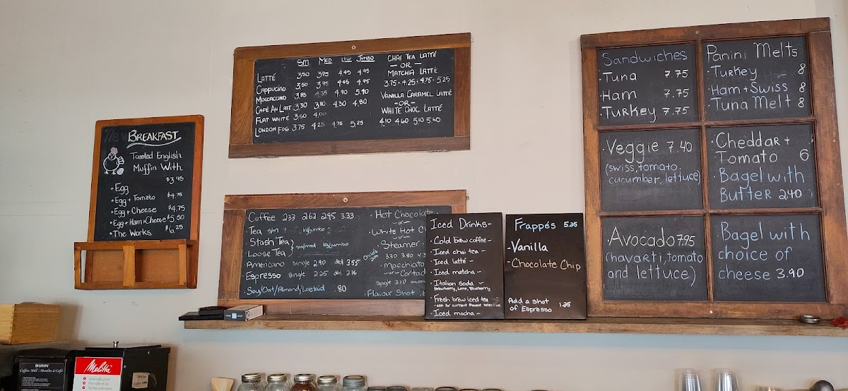 Menu Savoury Grounds Coffee Co.-1