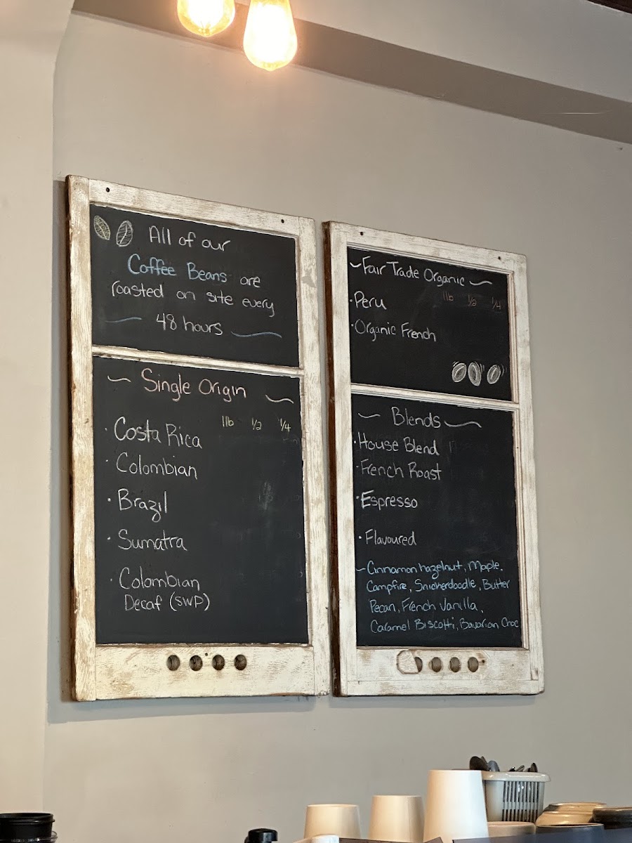 Menu Savoury Grounds Coffee Co.-2